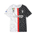 Ronaldo #7 Mosaic Soccer Jersey — Black & White Split Men’s Football Shirt