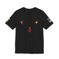 B. Fernandes Portugal Soccer Jersey Tee — Back Number 8 Football Fan Shirt