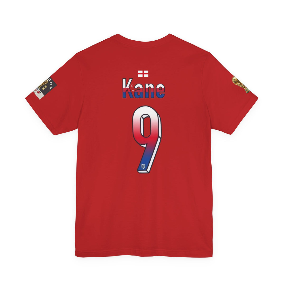 England Kane #9 Jersey Tee — Kane #9 Back Print