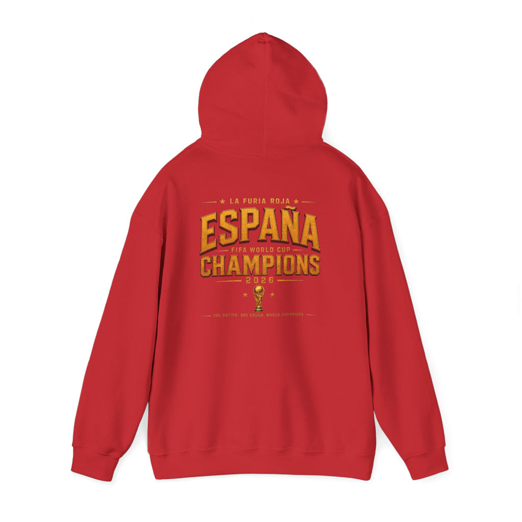 España Champions Hoodie — World Cup 2026 Soccer Fan Sweatshirt