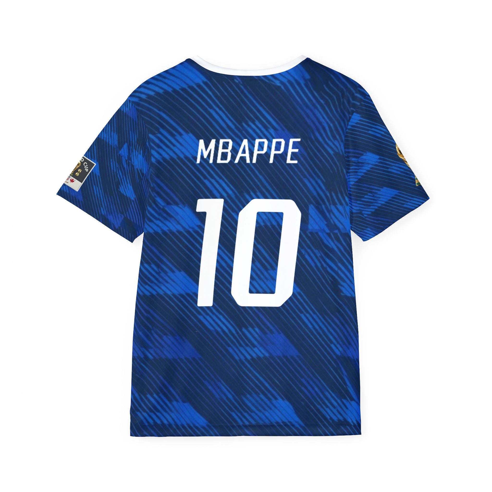 Mbappé #10 Blue Home Soccer Jersey — Men’s Football Shirt