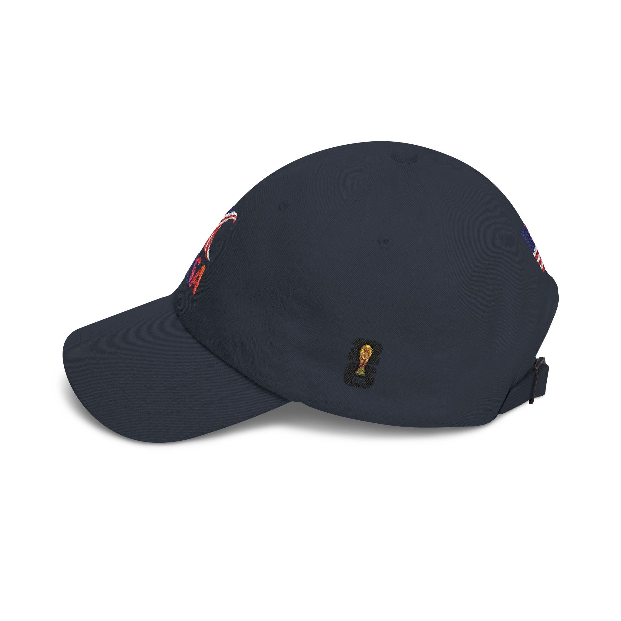 USA Embroidered Dad Cap — American Flag Patriotic Baseball Hat