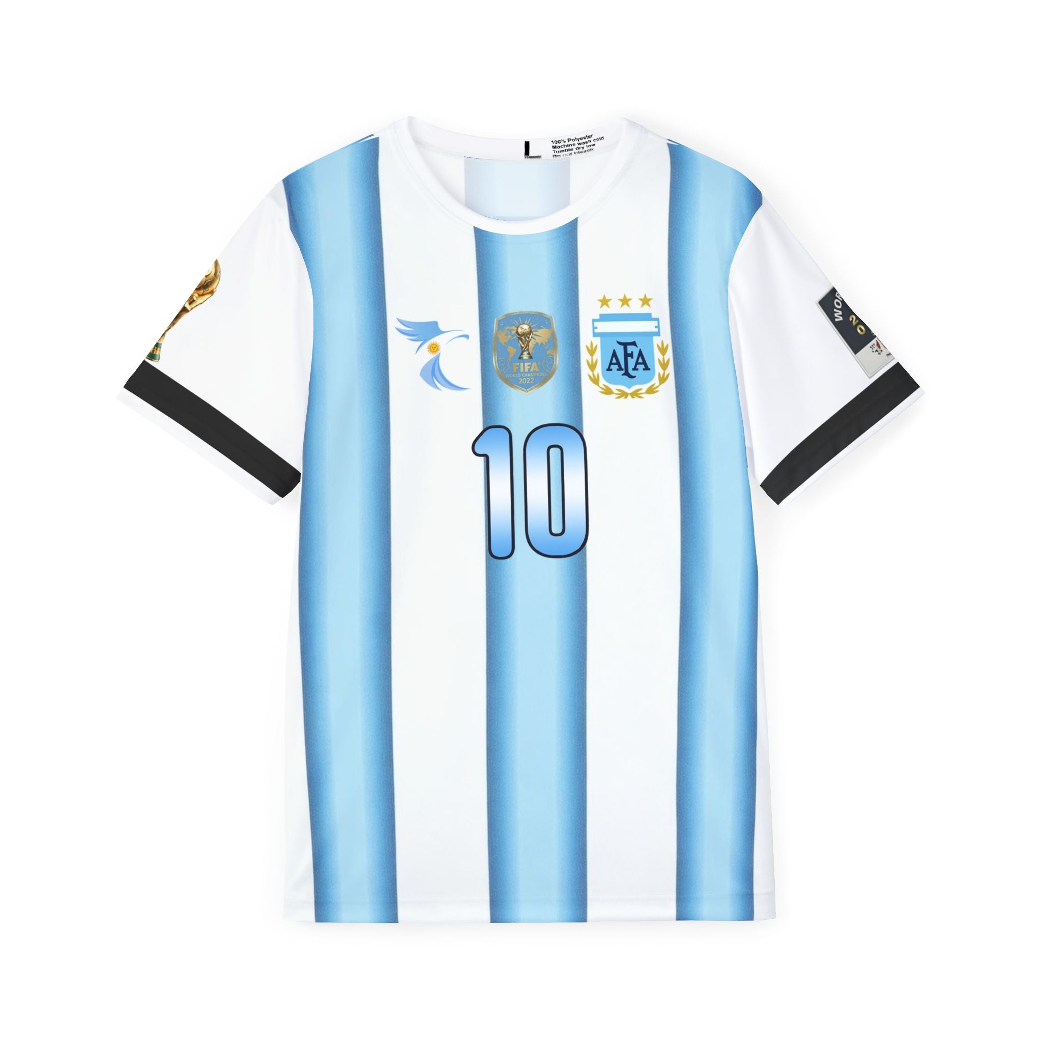 Argentina Messi #10 Soccer Jersey — Messi 10 Fan Shirt