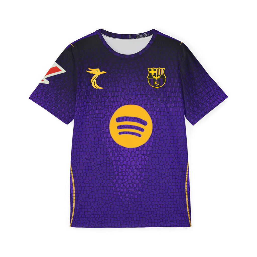 Custom Purple Soccer Jersey – Personalized Name & Number (Gerard Martin 18)