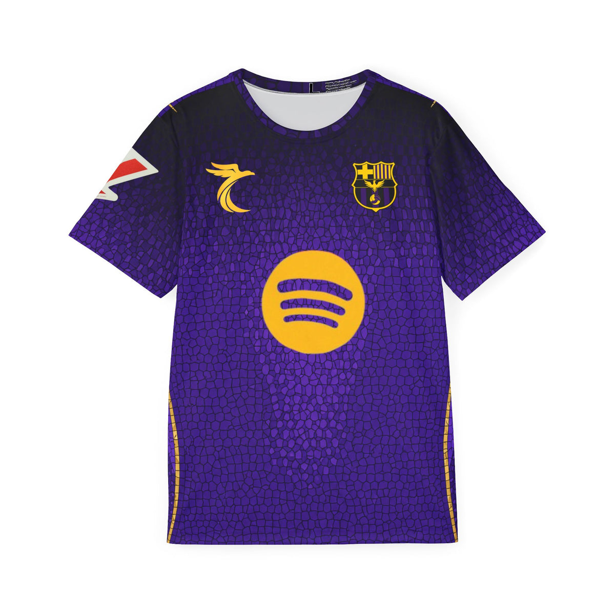 Custom Purple Soccer Jersey – Personalized Name & Number (Gerard Martin 18)