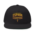 España Champions Flat Bill Cap — Embroidered World Cup Soccer Hat