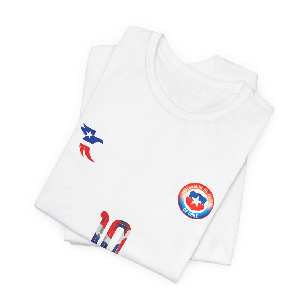 Alexis #7 Soccer Jersey Tee | Chile Football Number 7