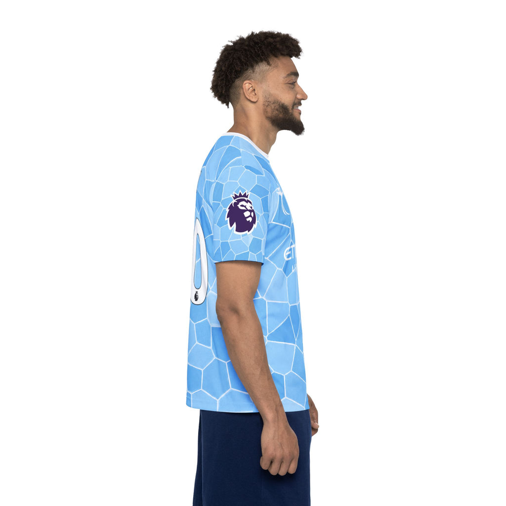Allan #40 Sky Blue Soccer Jersey – Manchester City Style Football Shirt