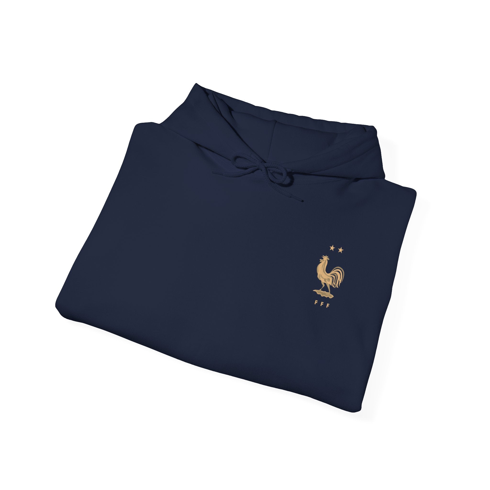 Mbappe #10 2022 Jersey Hoodie — Minimal Rooster Chest Emblem & Back Jersey Print