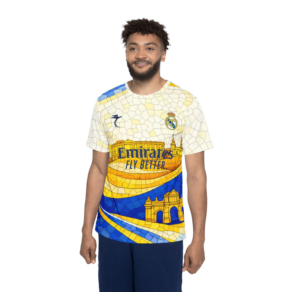 Mbappé #10 Mosaic Soccer Jersey – Emirates Fly Better Athletic Tee
