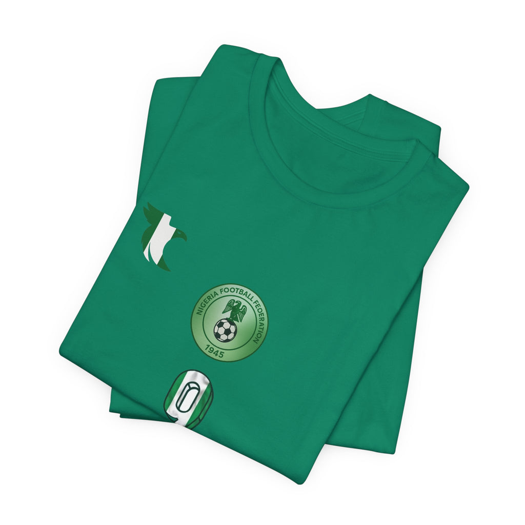 Osimhen #9 Nigeria Soccer Jersey T‑Shirt — National Team Fan Tee