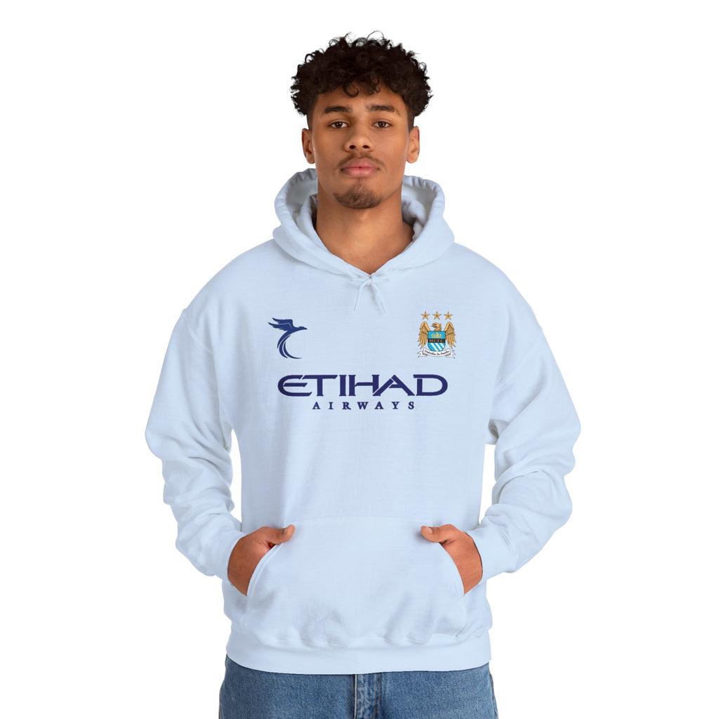 Manchester City Kun Agüero 16 Etihad Airways Hoodie