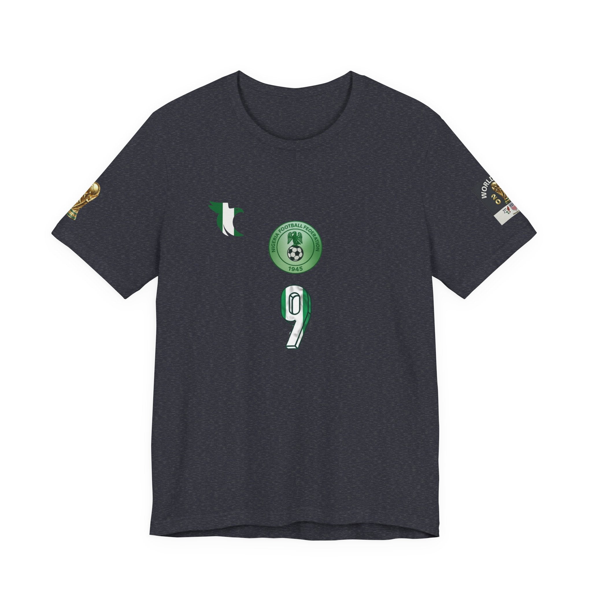 Osimhen #9 Nigeria Soccer Jersey T‑Shirt — National Team Fan Tee