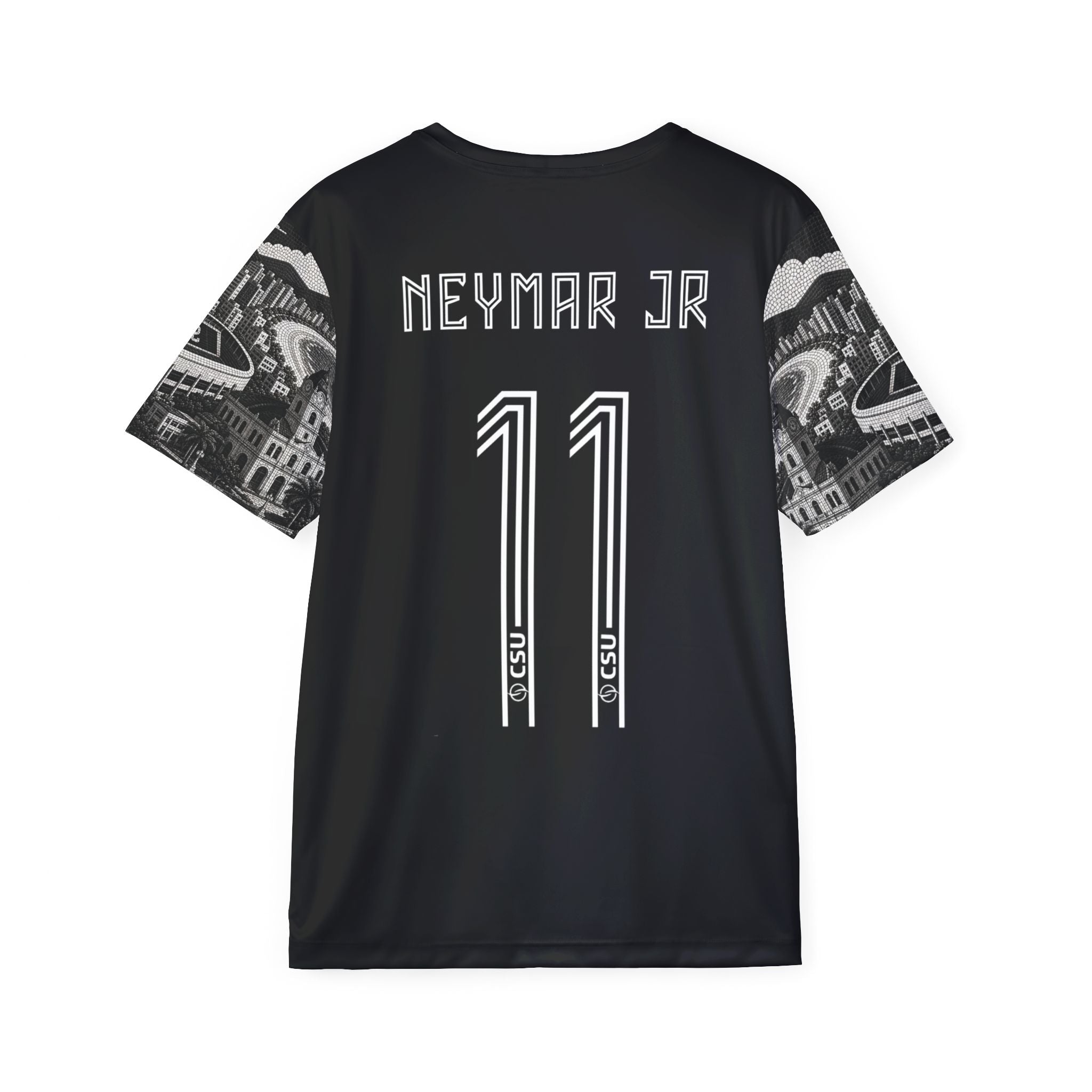 Soccer Jersey — Neymar Jr #11 Santos FC Graphic Team Shirt