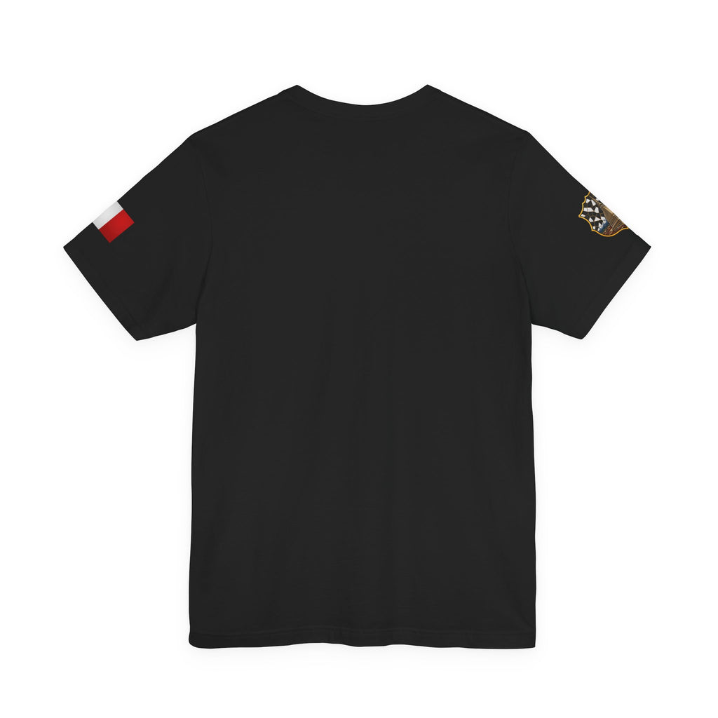 Black Juventus-Inspired Football Jersey T-Shirt
