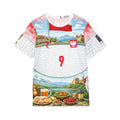 Poland National Soccer Jersey — Lewandowski #9 All-Over Print
