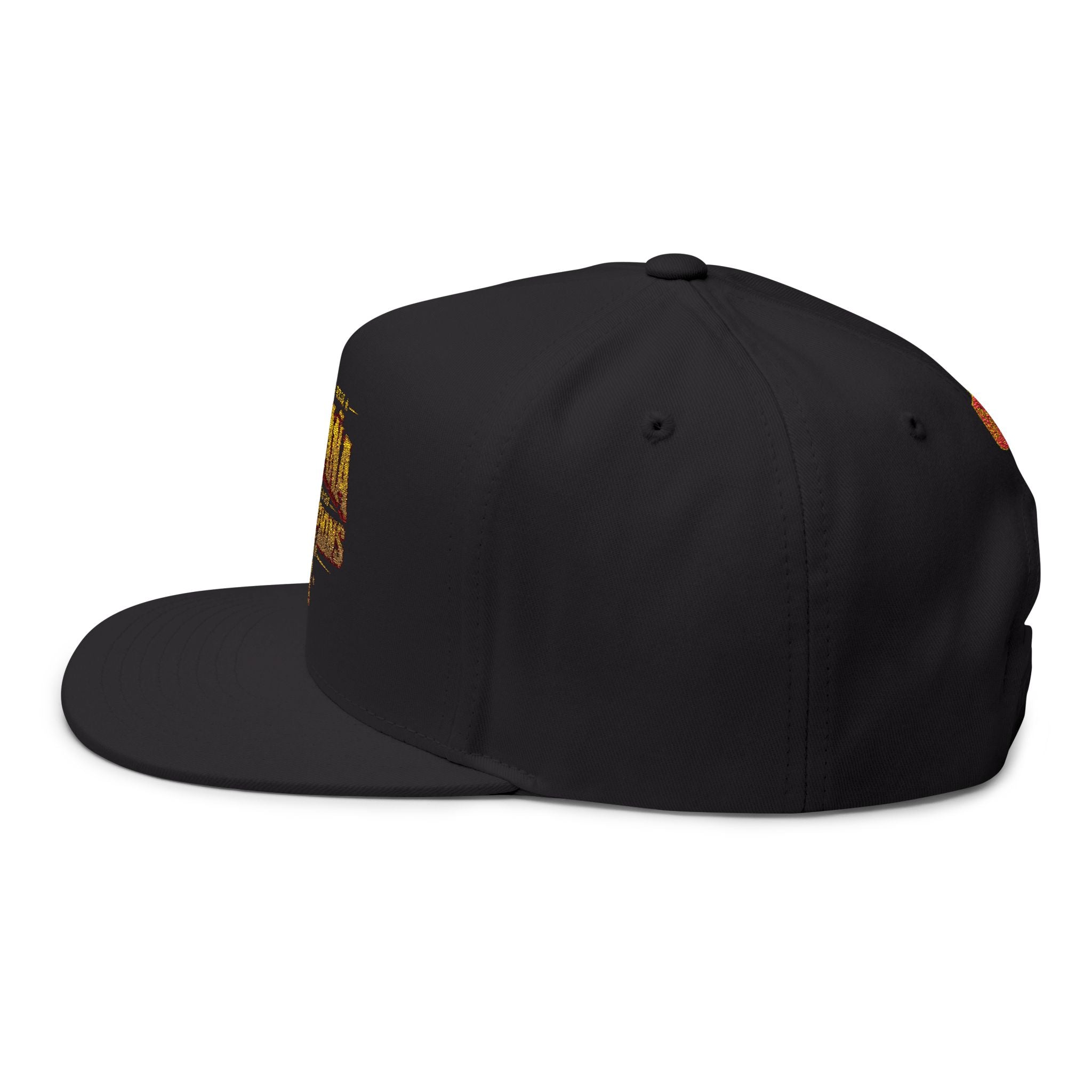 España Champions Flat Bill Cap — Embroidered World Cup Soccer Hat
