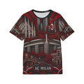 AC Milan Graphic Sports Jersey — All-Over Print Fan Tee