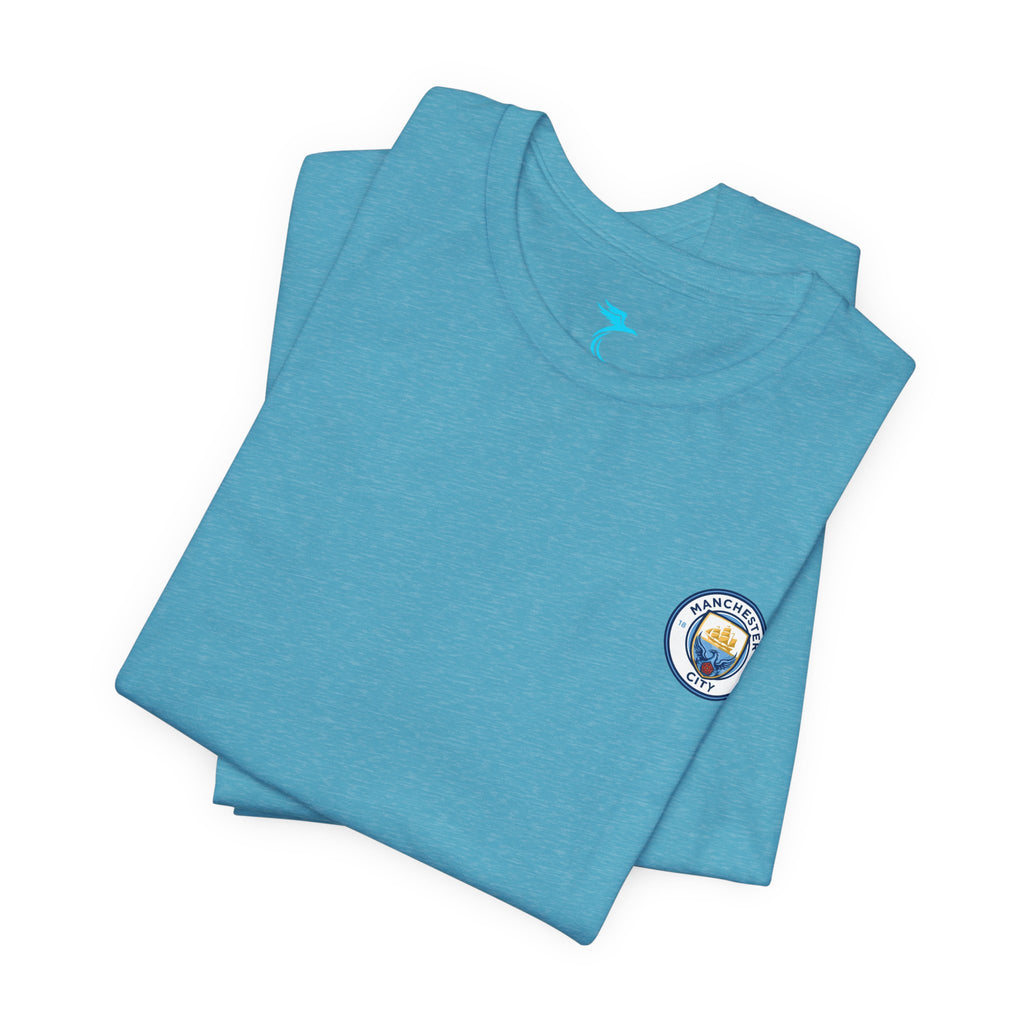 Haaland #9 Soccer Jersey Tee — Manchester City Fan T‑Shirt