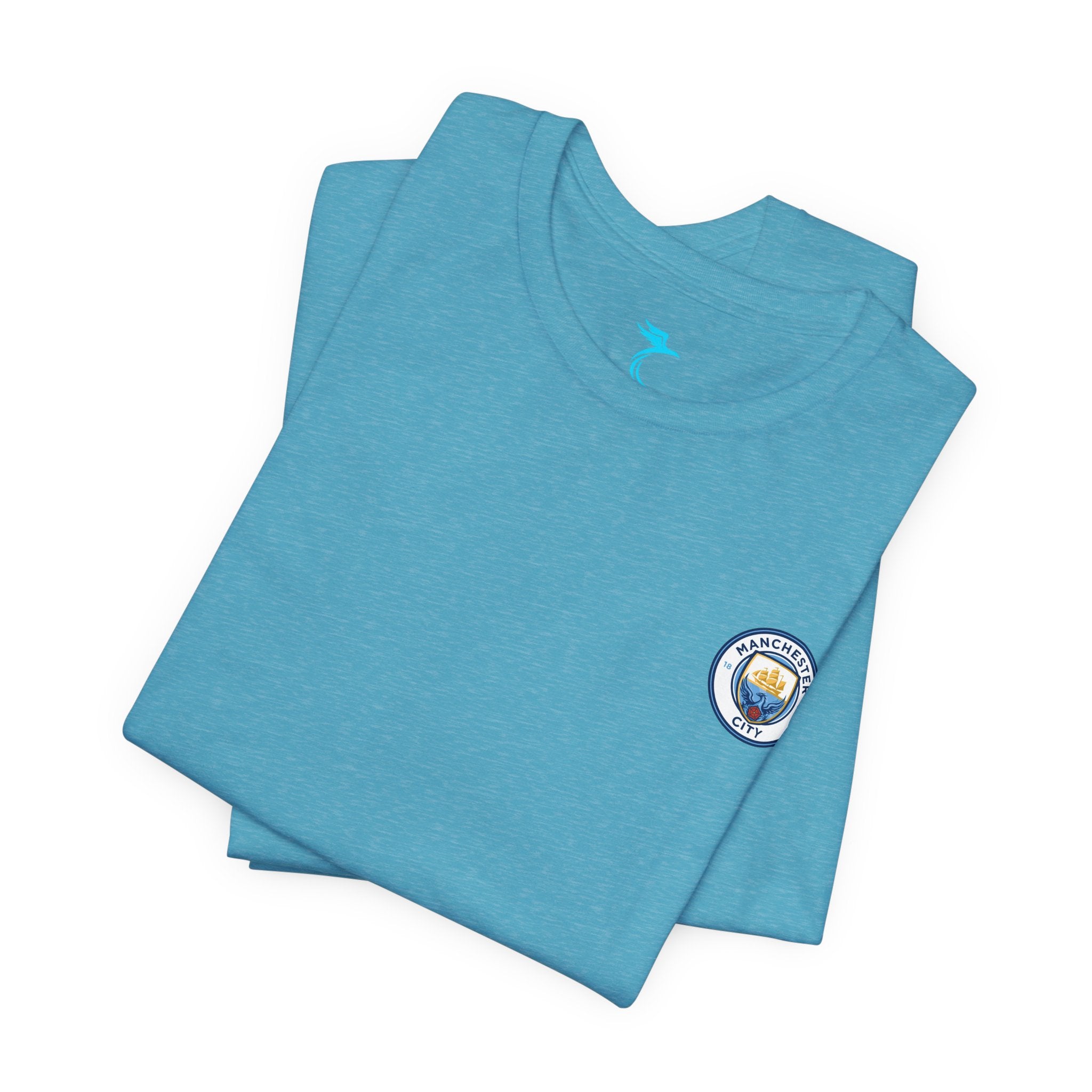 Haaland #9 Soccer Jersey Tee — Manchester City Fan T‑Shirt