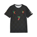 Portugal C.Ronaldo  #7 Black Soccer Jersey — Men’s Football Shirt