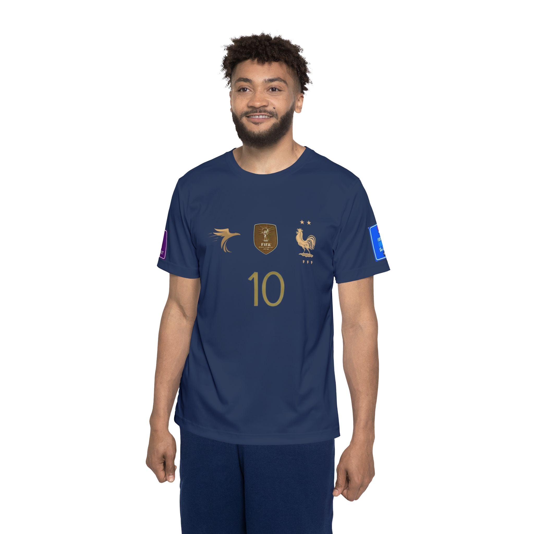 Soccer Jersey — Mbappé #10 2022 World Cup
