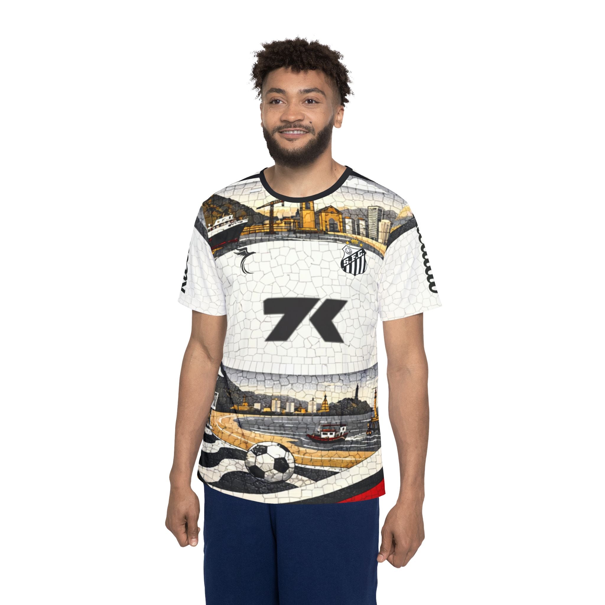 Neymar JR #10 Soccer Jersey — Men's All-Over Print Football Shirt