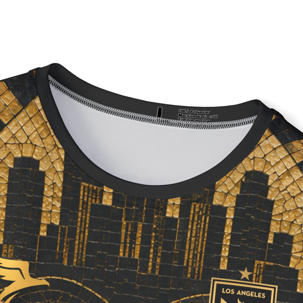 LAFC Gold Crest Soccer Jersey — Custom 'Son 7' Fan Tee