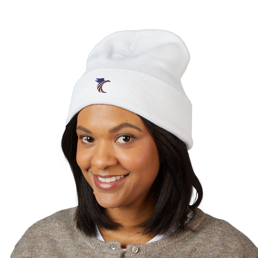 Embroidered Classic Cuffed Beanie – Stylish Warmth for Every Occasion