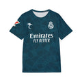Men's Soccer Jersey – Teal All-Over Print "10 MBAPPÉ" Replica