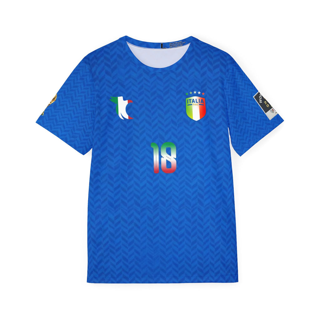 Italy Football Jersey — Barella #18 Men’s Soccer Shirt