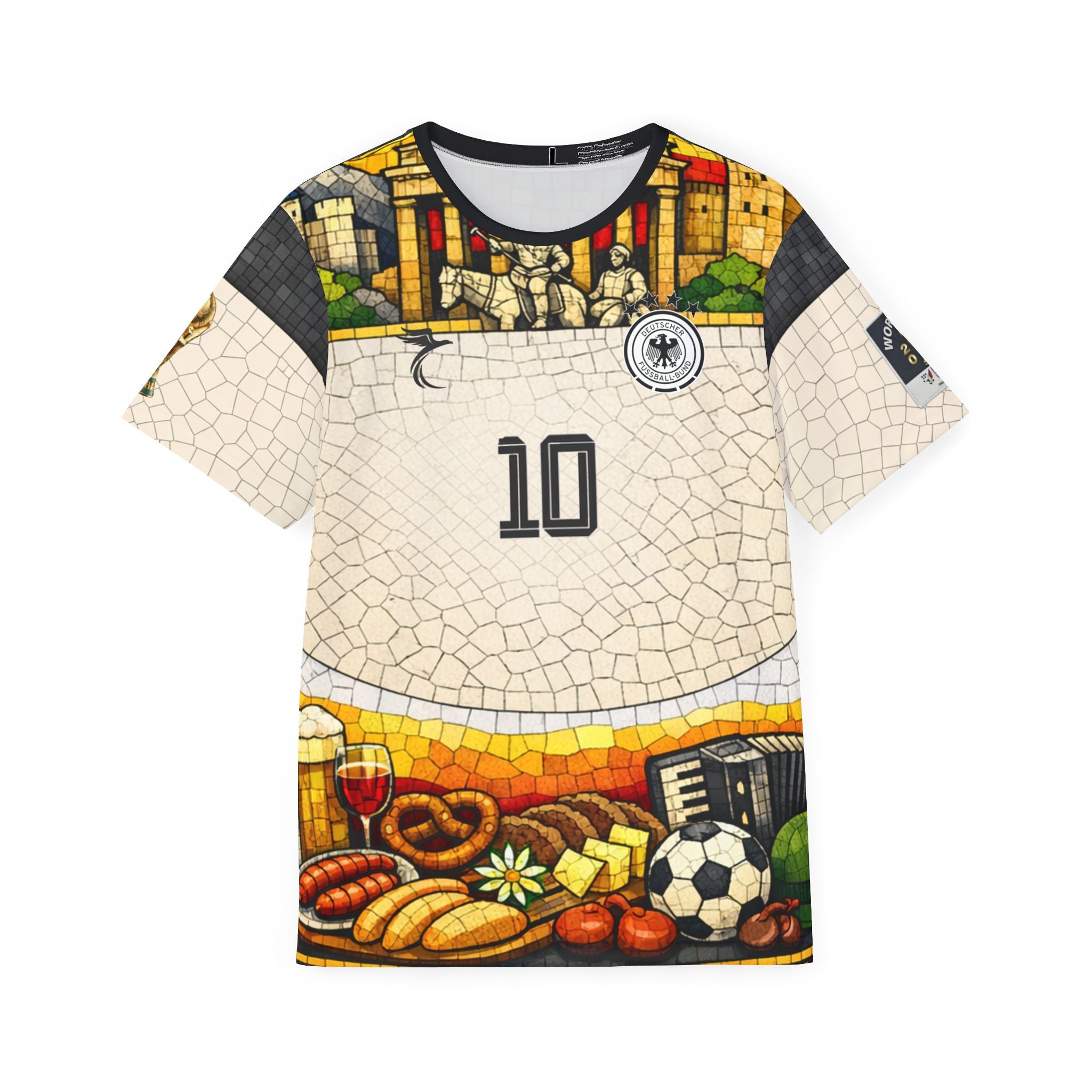 Men's Sports Jersey Germany haritage