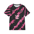 Men's Soccer Jersey — Black & Pink Messi #10 All-Over Print