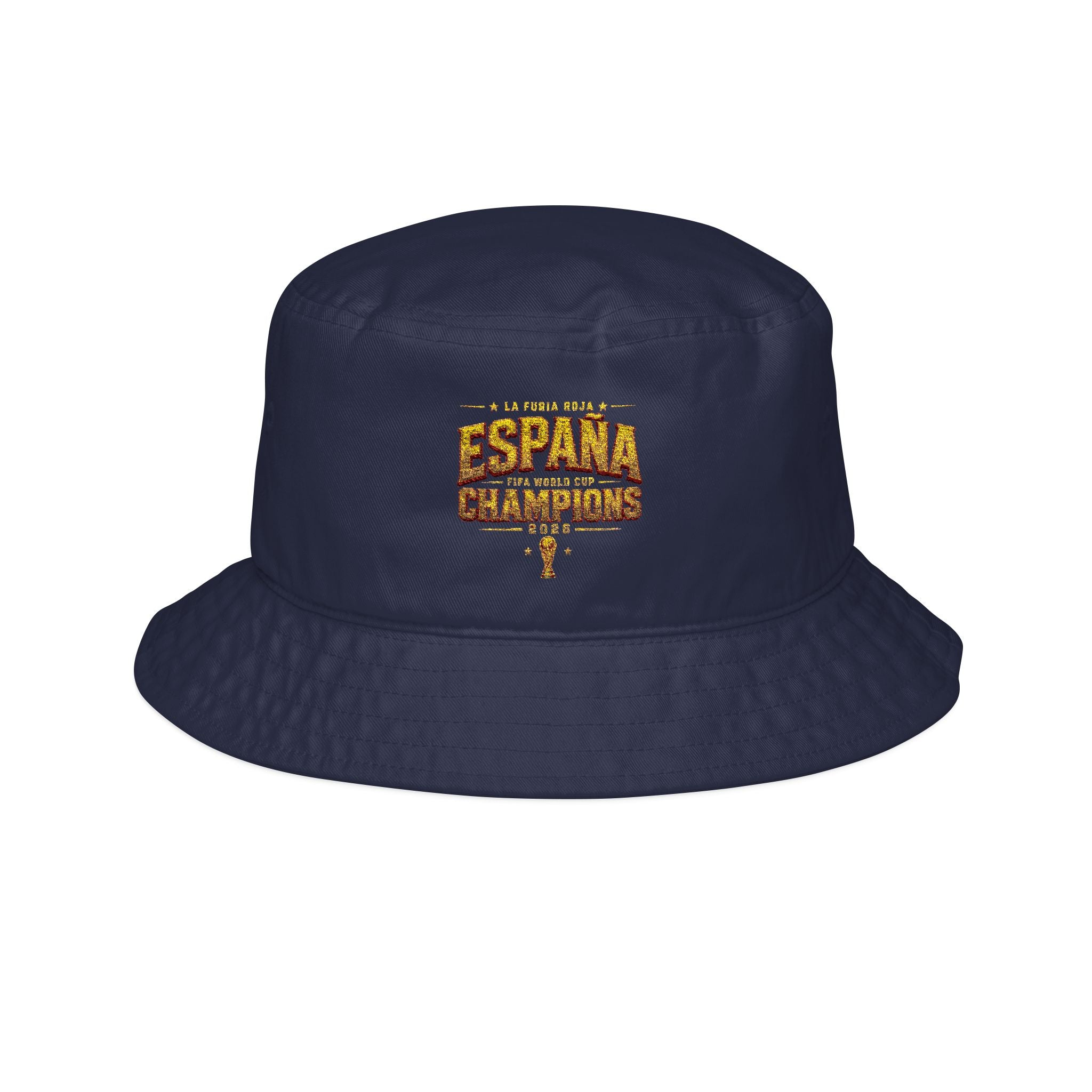 Embroidered 'España' Bucket Hat — Spain Streetwear Fan Cap