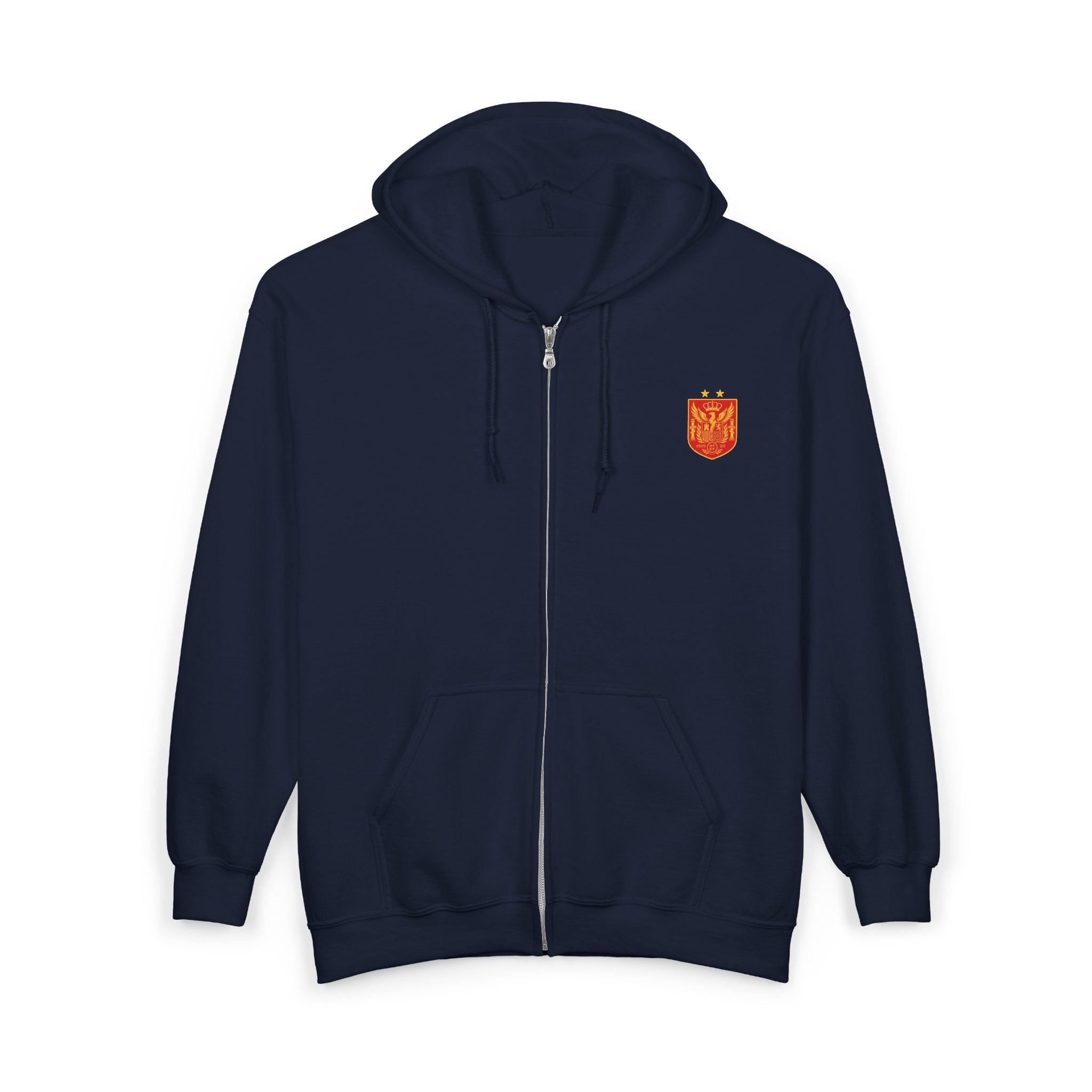 España Champions Zip Hoodie — La Furia Roja World Cup Tribute