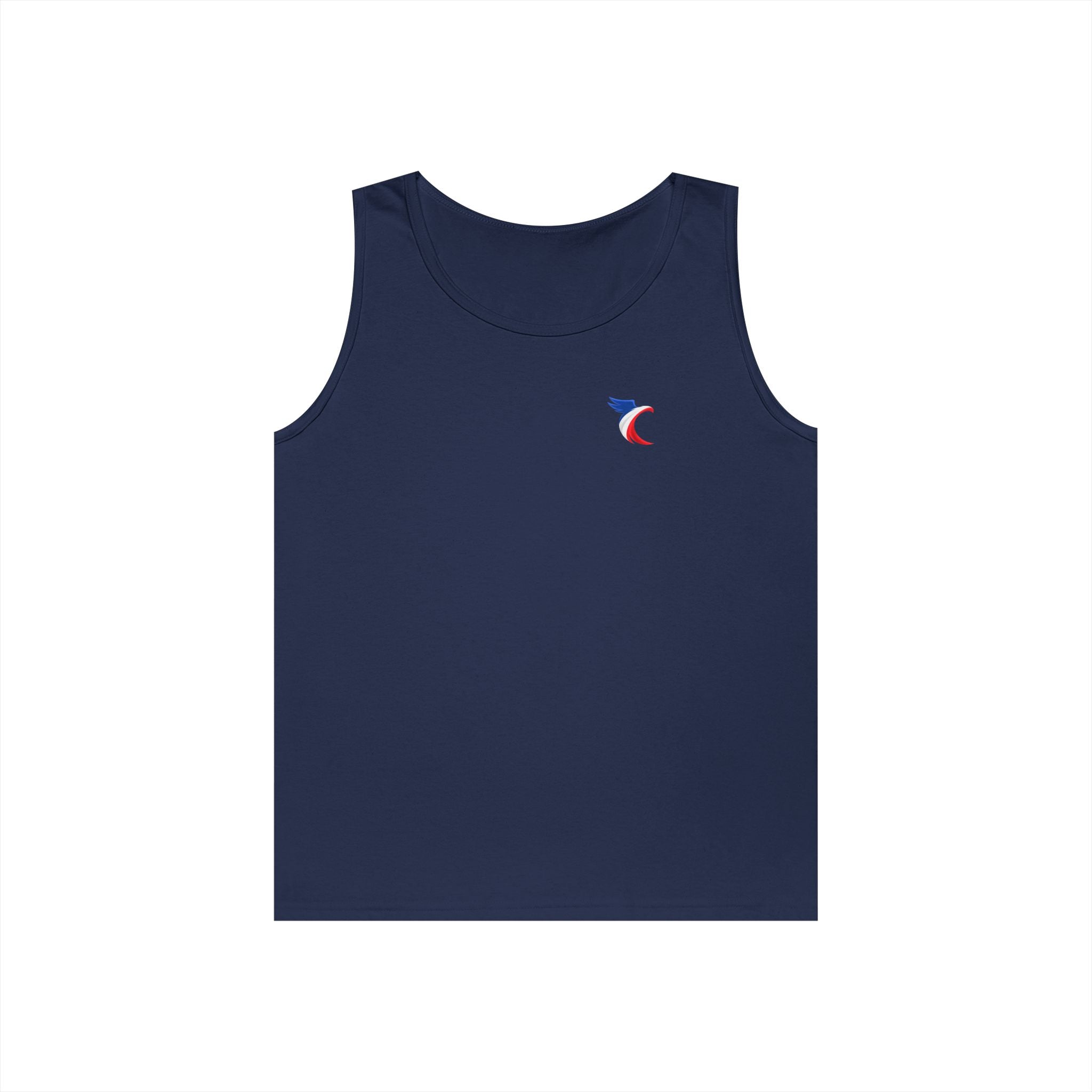 France Rooster Tank Top — French Tricolor Coq Graphic