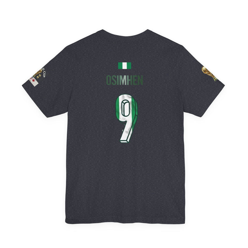Osimhen #9 Nigeria Soccer Jersey T‑Shirt — National Team Fan Tee
