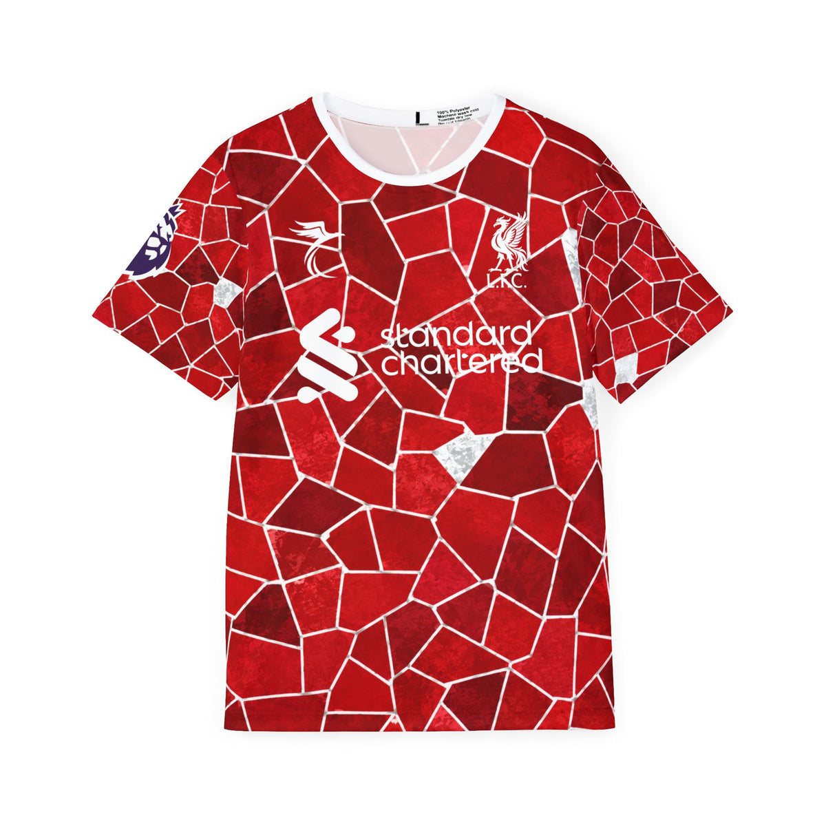 Isak #9 Red Mosaic Sports Jersey — Men's Football Jersey