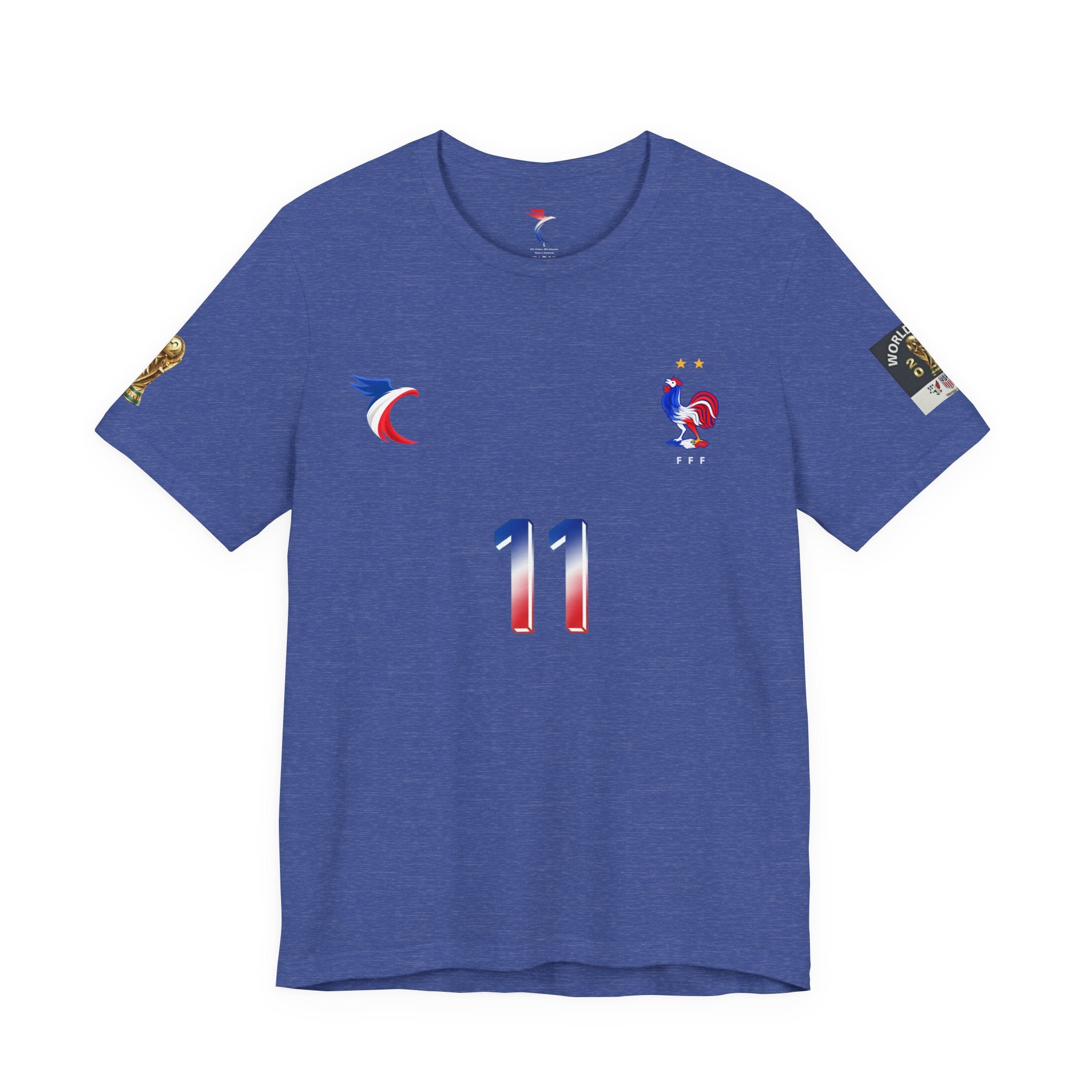 Dembélé #11 France National Soccer Jersey Tee