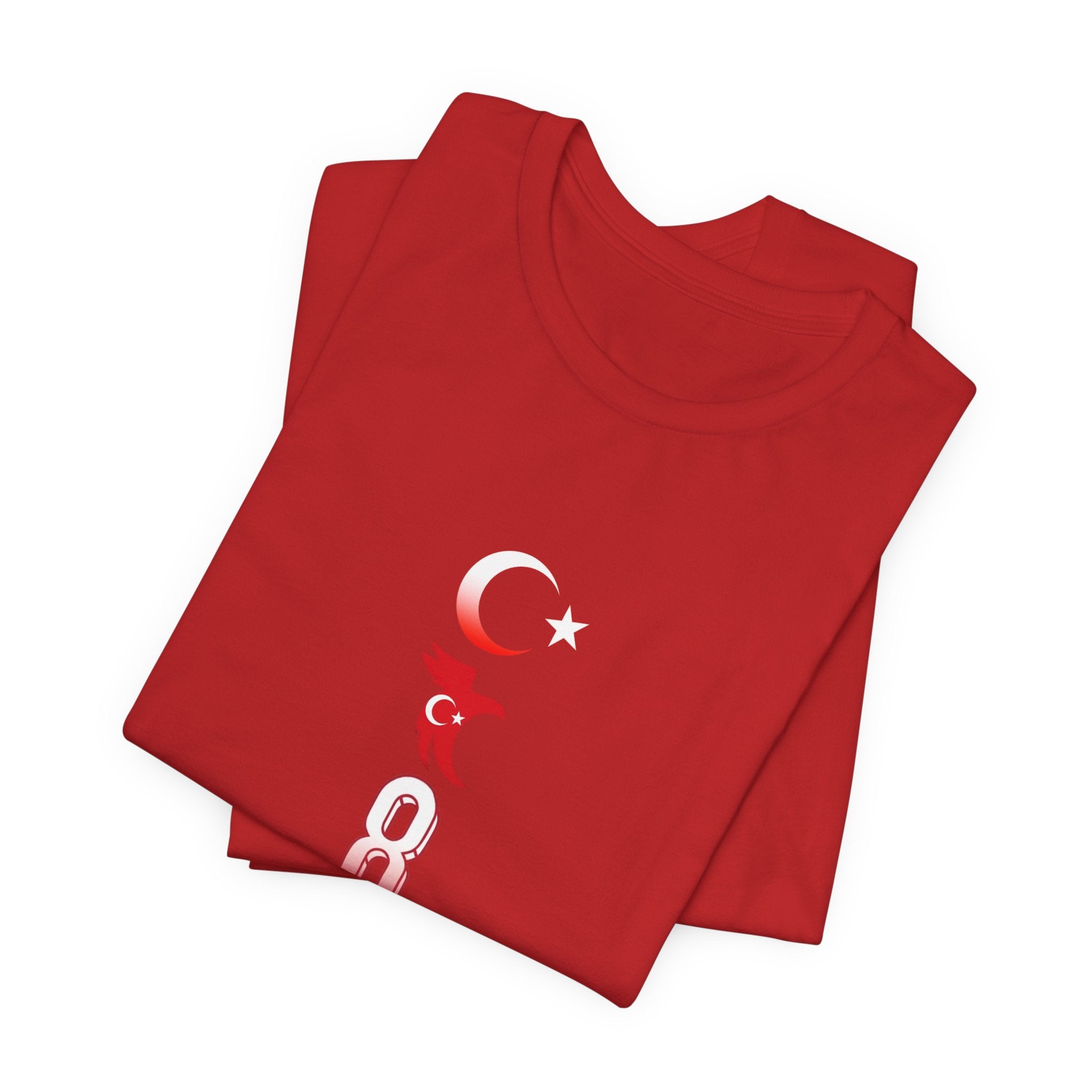 Turkish Arda Guler #15 jersey  Tee | Minimalist Flag T-Shirt