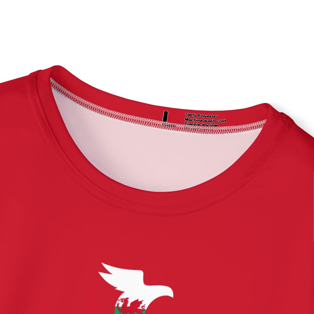 Welsh Red Football Jersey — Custom Name & Number (Johnson 11)