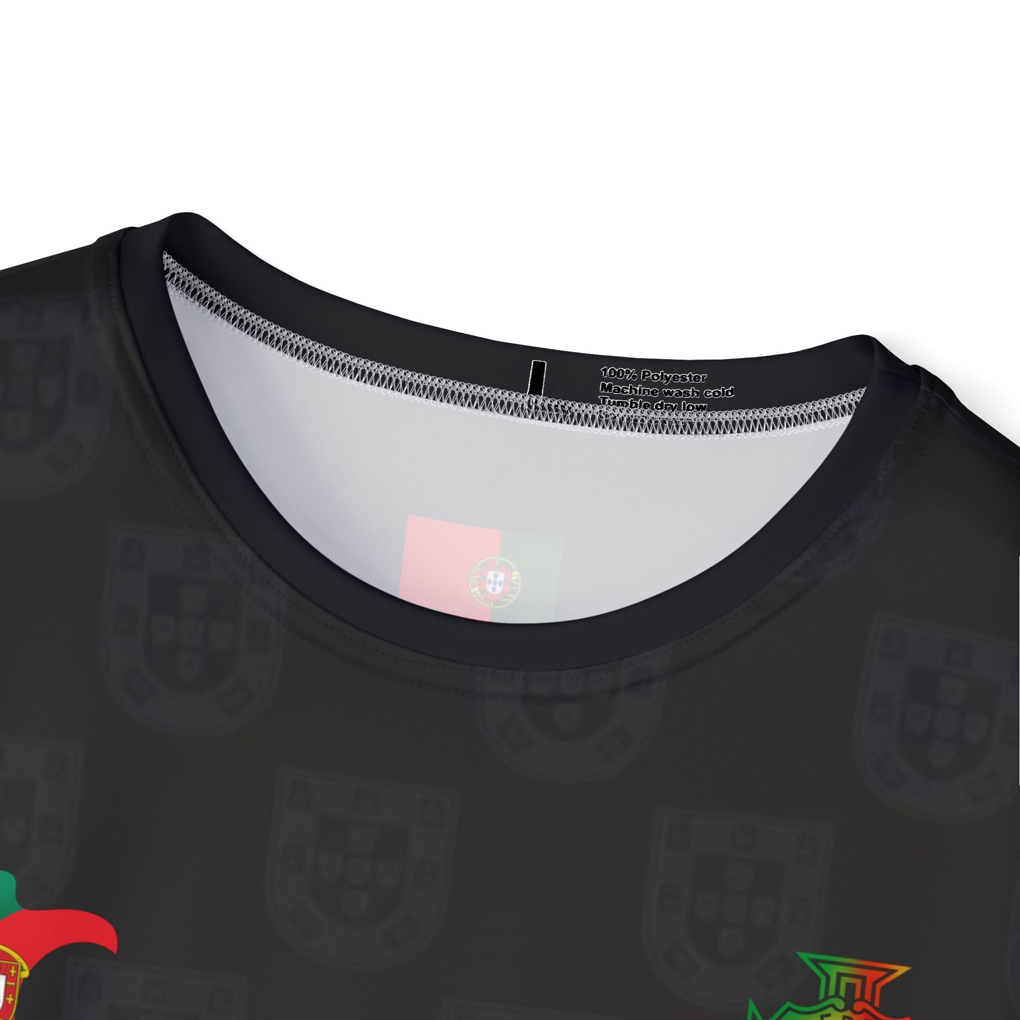 Portugal B. Fernandes #8 Black Soccer Jersey — Men’s Football Shirt