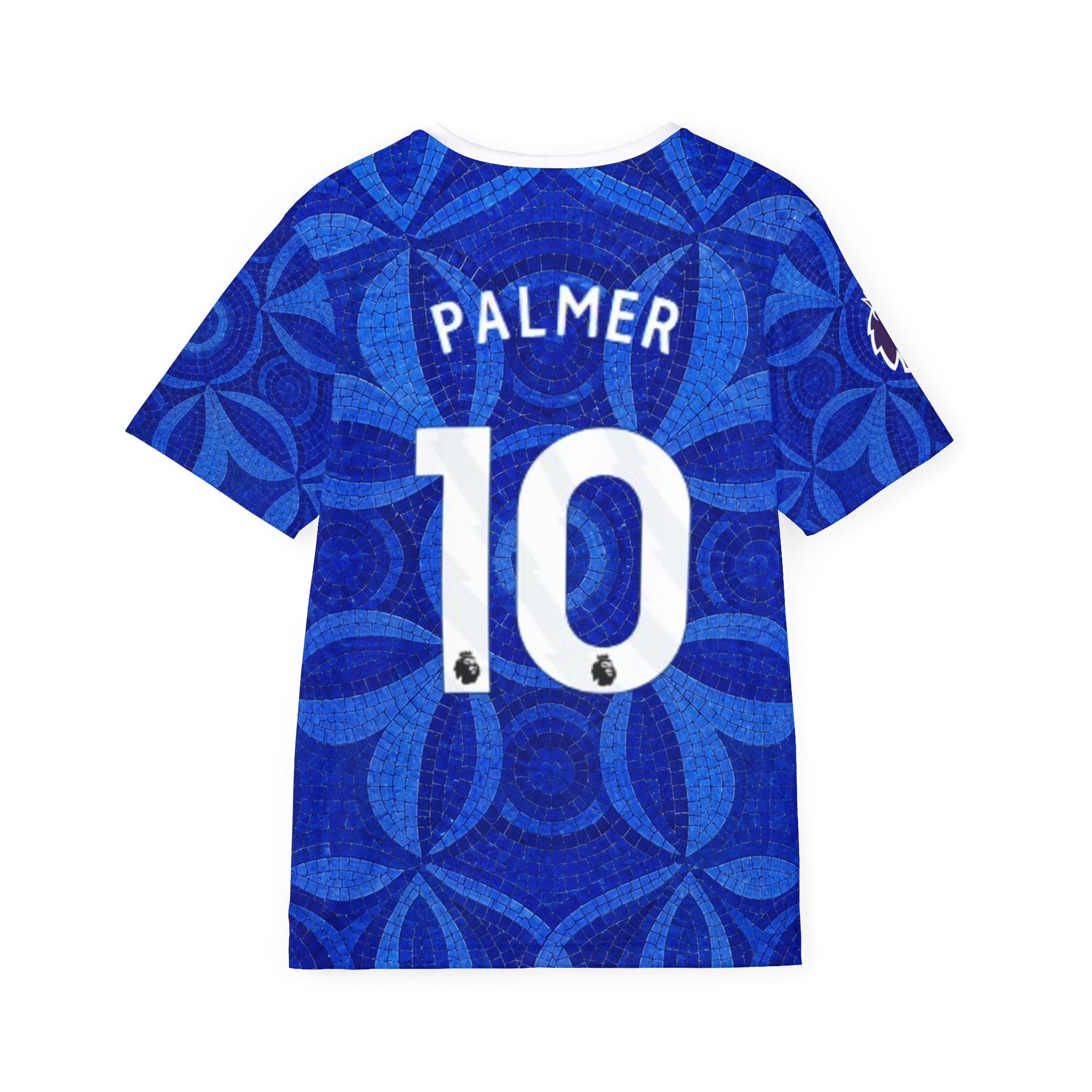 Soccer Jersey — Custom Blue Palmer #10 All-Over Print Fan Shirt