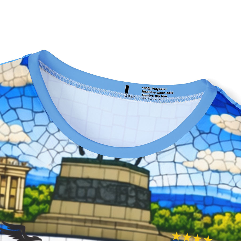 Uruguayan Mosaic Sports Jersey – Mate, Asado & Soccer All-Over Print
