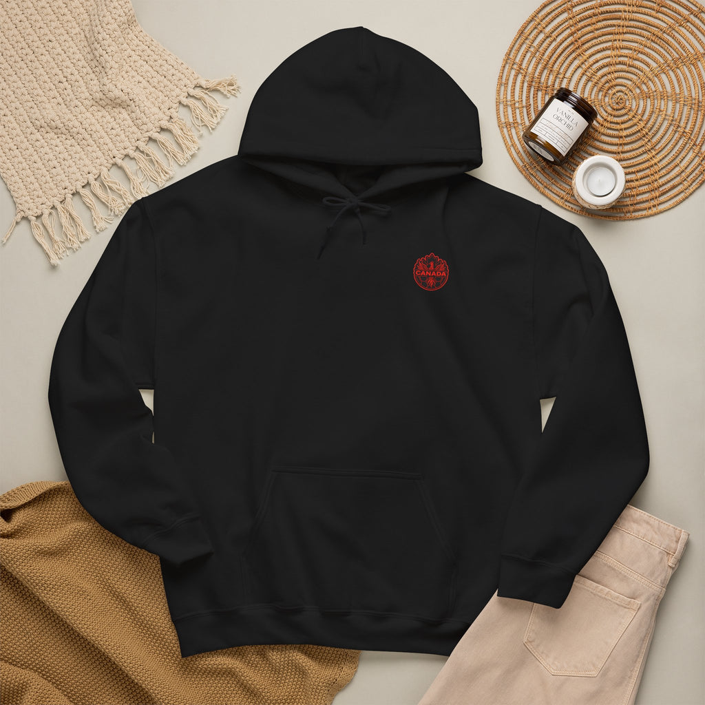 Hoodie — Custom 'Davies 19' Black Team Jersey Back Pullover