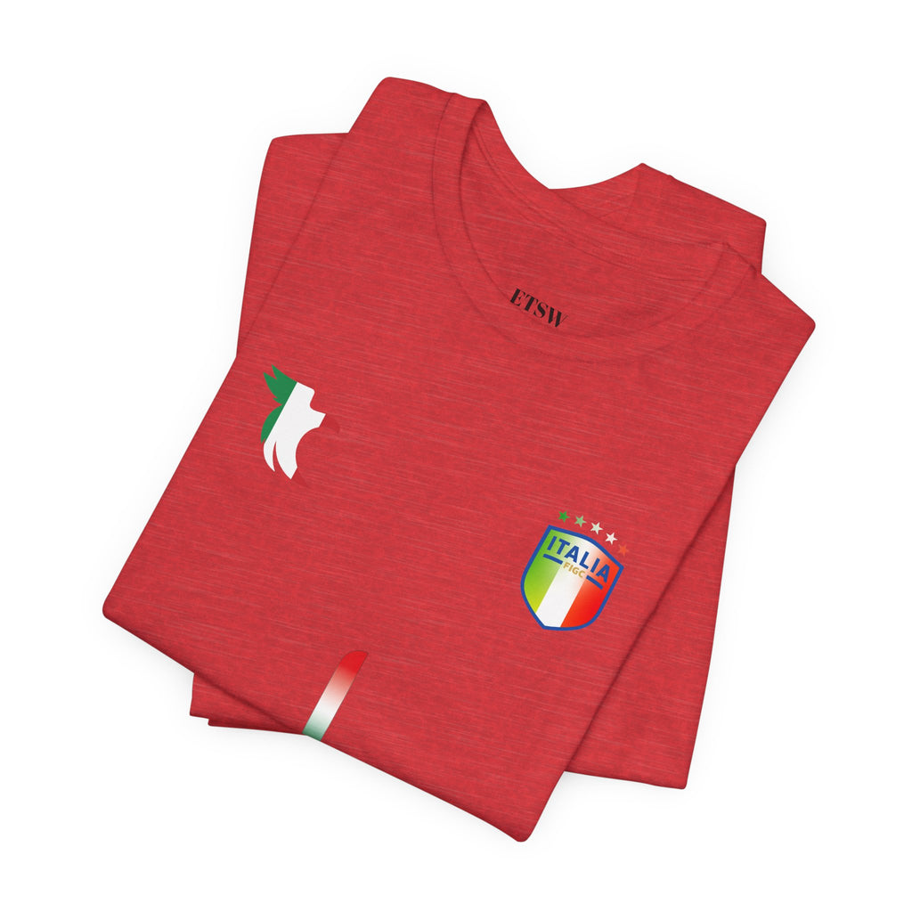 Donnarumma #1 Italy Jersey Tee | Soccer Goalkeeper Shirt