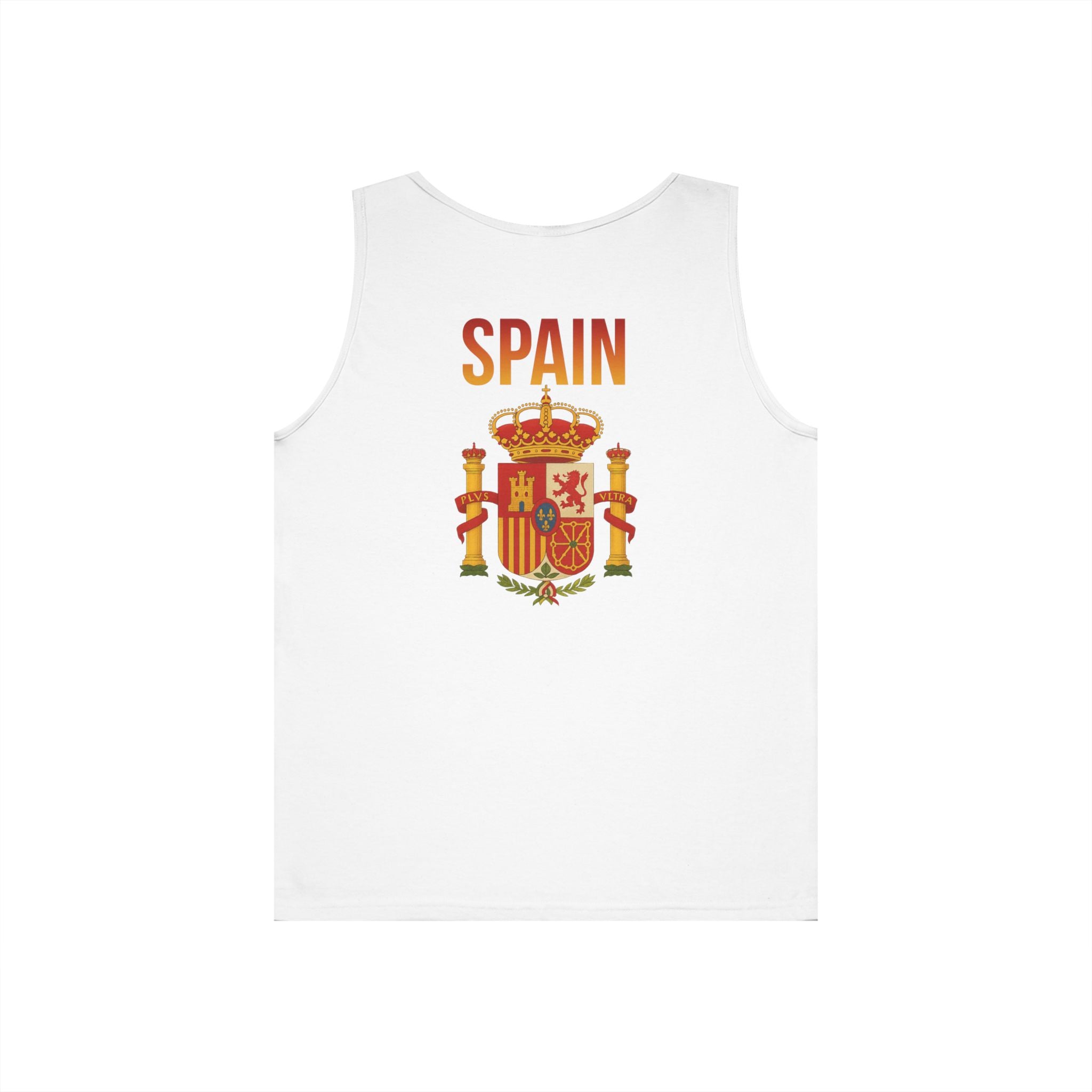 Spain Crest Tank Top — Spanish Flag Coat of Arms Athletic Tank