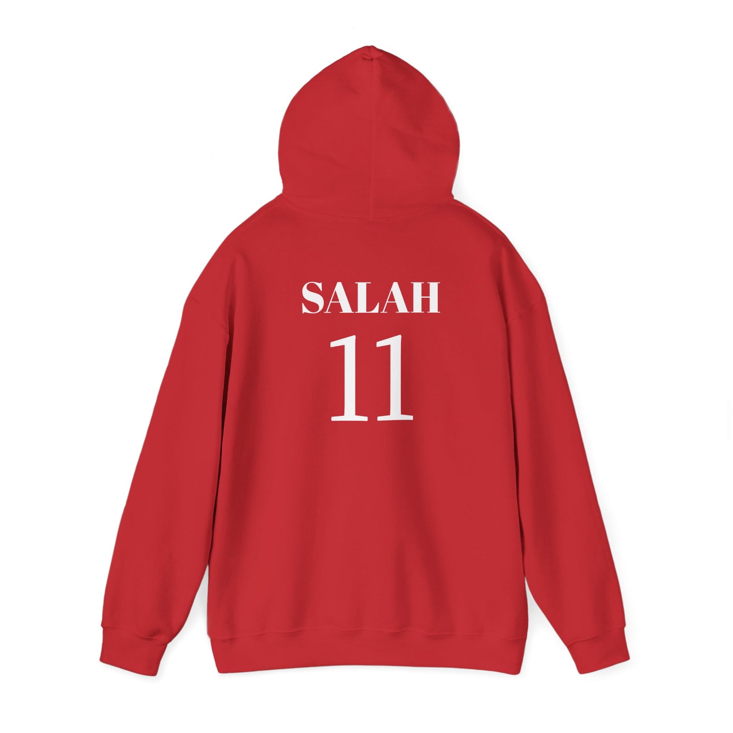 Liverpool Salah number 11 Cozy Unisex Hooded Sweatshirt | Casual Comfort image 2
