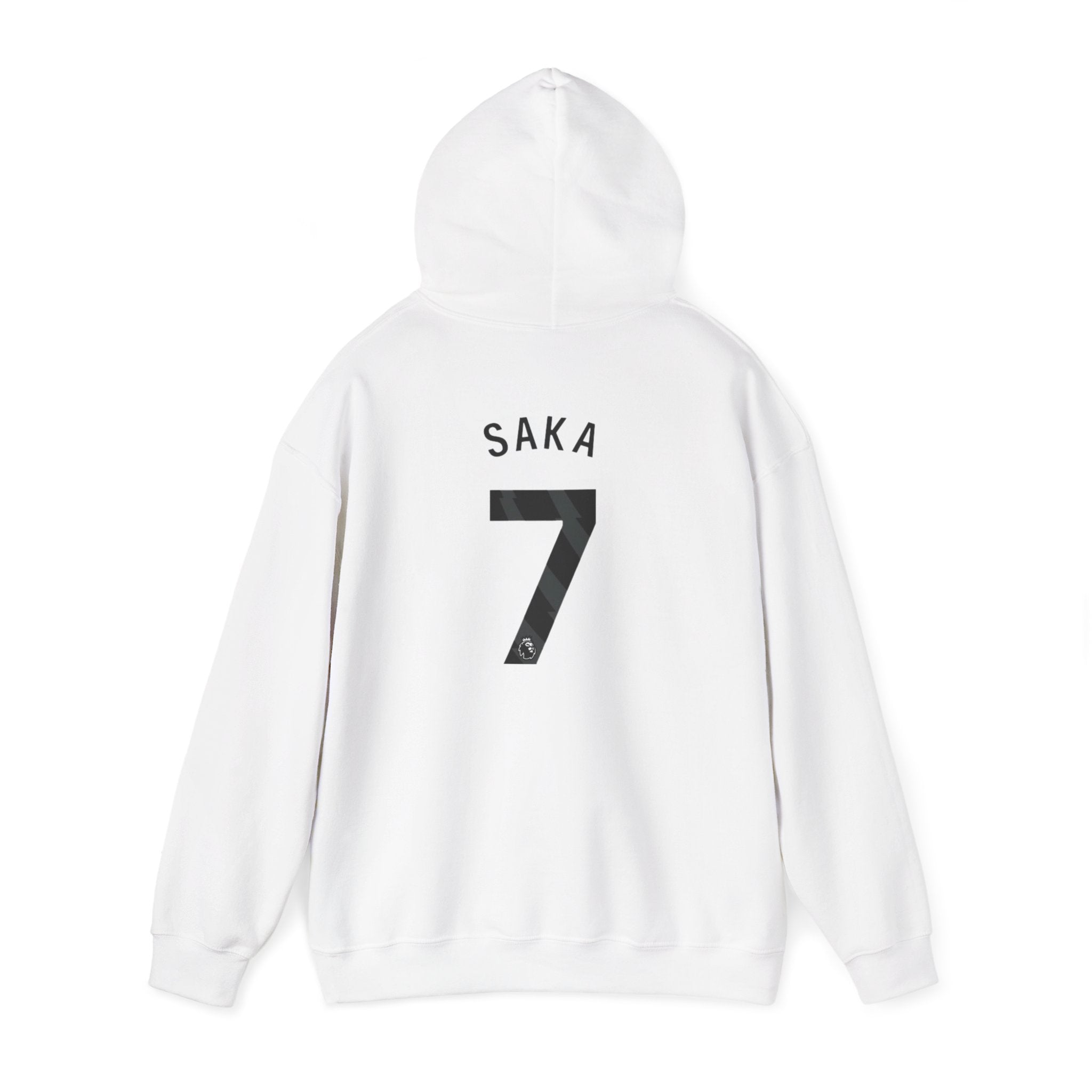 Hoodie — Arsenal Number 7 Back Print (Saka 7) Fan Pullover
