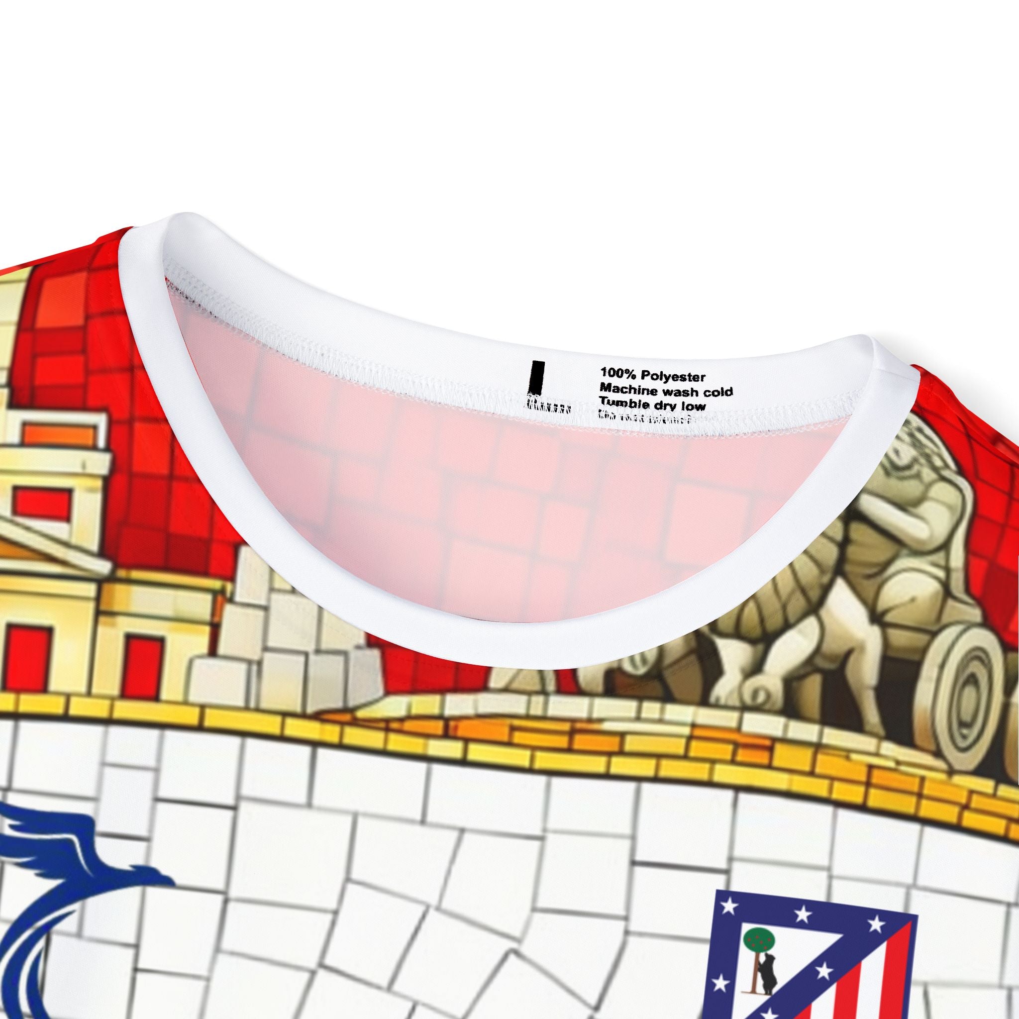 Atlético Mosaic Griezmann #7 Soccer Jersey – Men’s All-Over Print